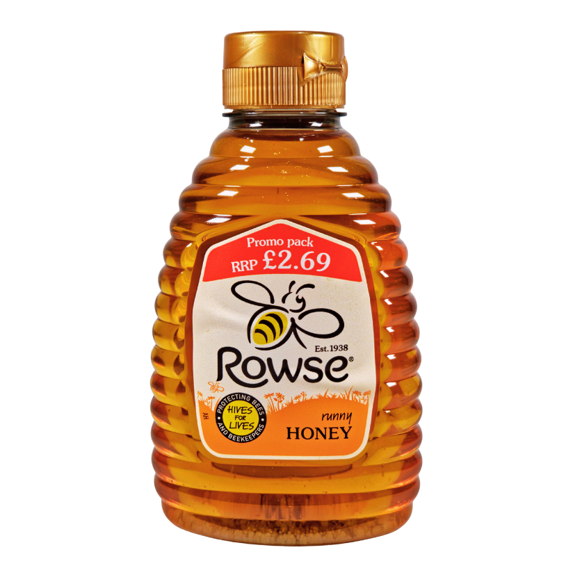 [276] HONEY SQUEEZY CLEAR 6*340G (ROWSE)