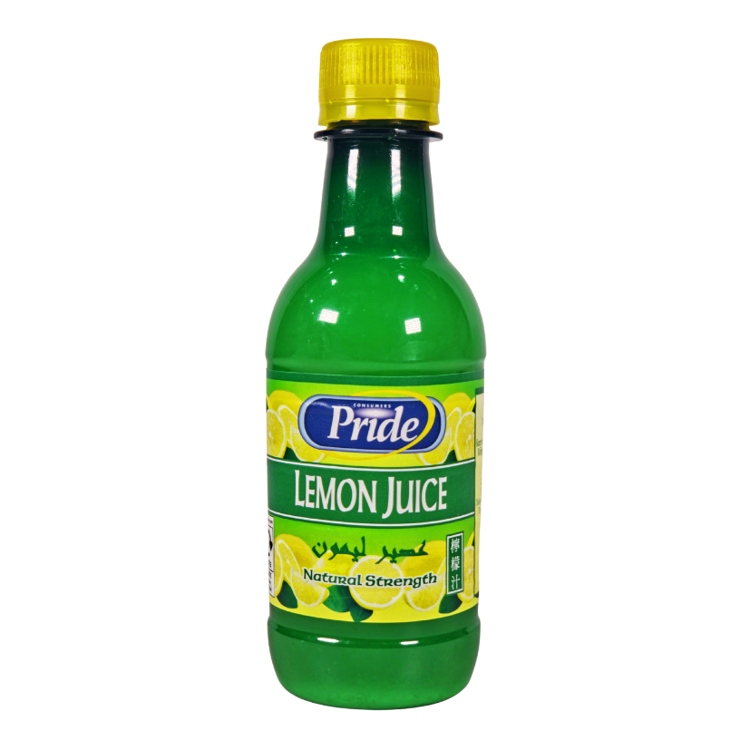 [775] LEMON JUICE 12*250ML (PRIDE)