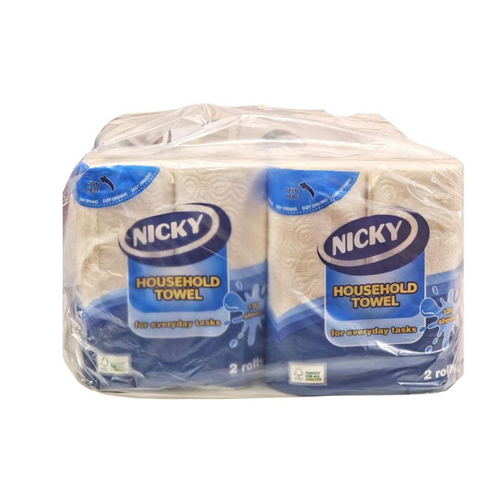 KITCHEN ROLLS 2 PLY 24S (NICKY)