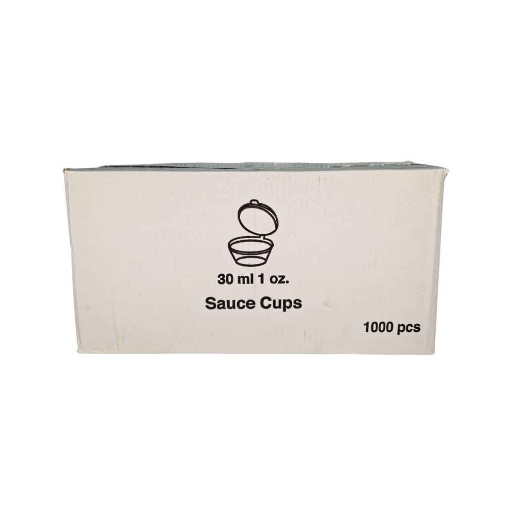 [517] SAUCE CUPS + LIDS ONE OZ 1000PCS