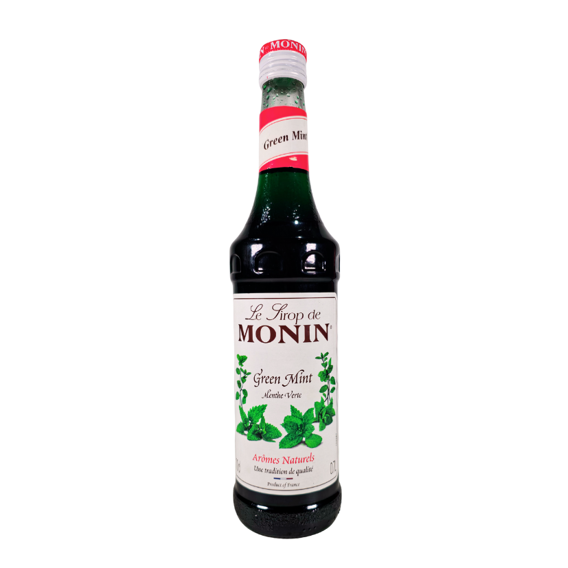 [897] MONIN SYRUP GREEN MINT 70CL