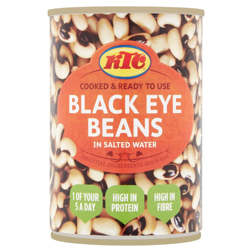 [945] BLACK EYE BEANS SMALL 12*400G (KTC)