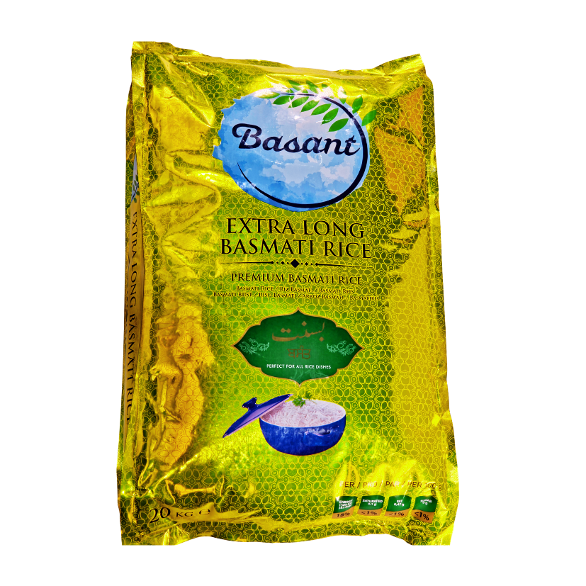 [1040] BASMATI EX LONG 20KG (BASANT)