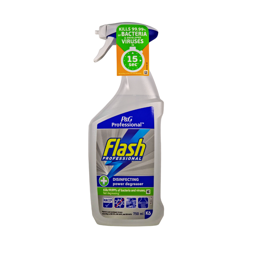 [1028] DISINFECTING DEGREASER SPRAY 6*750ML (FLASH)