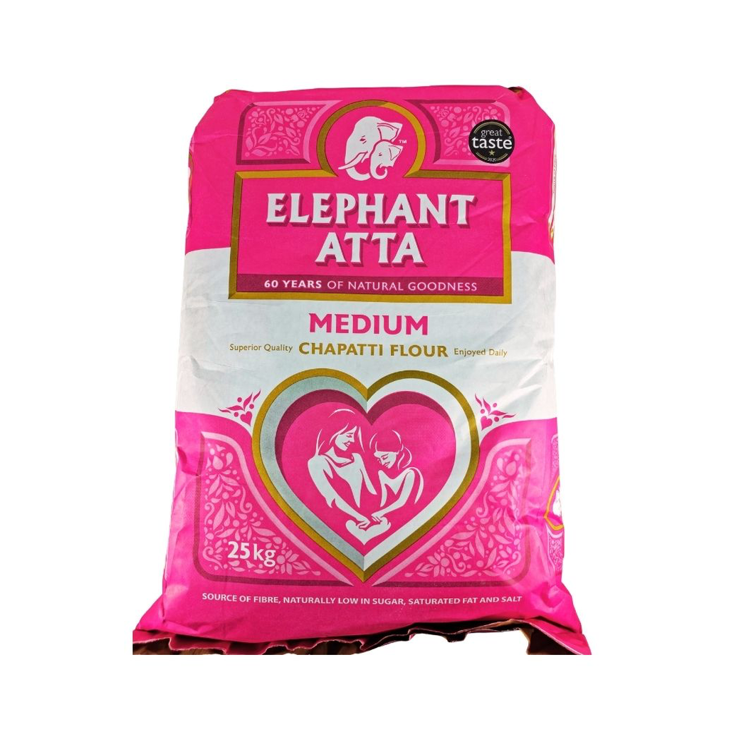 [18] ATTA MEDIUM 25KG (ELEPHANT)