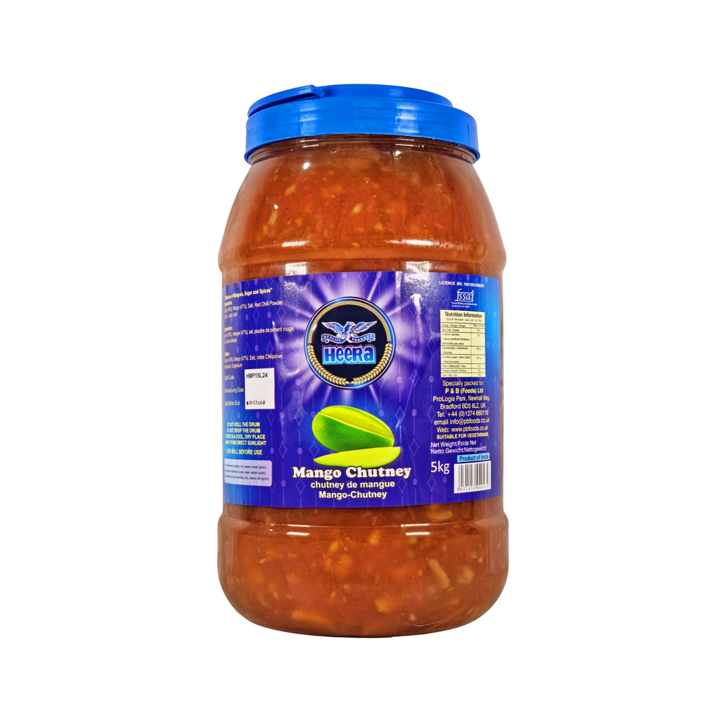 [363] MANGO CHUTNEY  5KG (2) (HEERA)