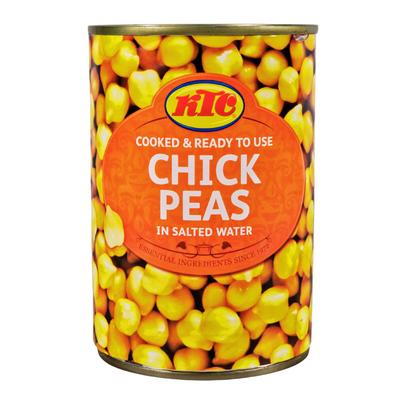 [62] BOILED CHICK PEAS SMALL 12*400G (KTC)