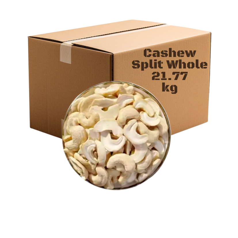 [99] CASHEW SPLITS WHOLE 48LB 21.77KG