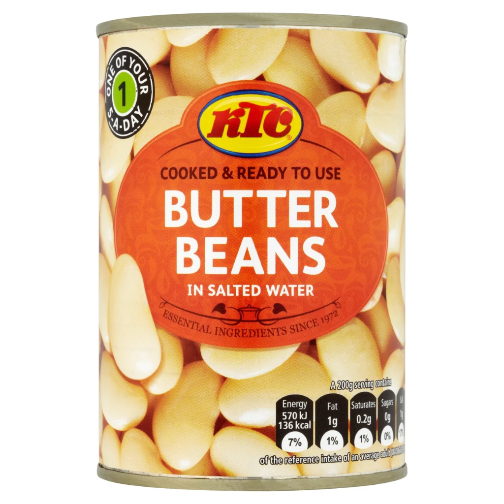 [954] BUTTER BEANS TINS 12*400G