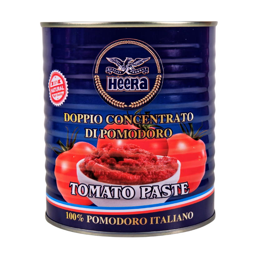 [695] TOMATO PASTE MED 12*850G (HEERA)