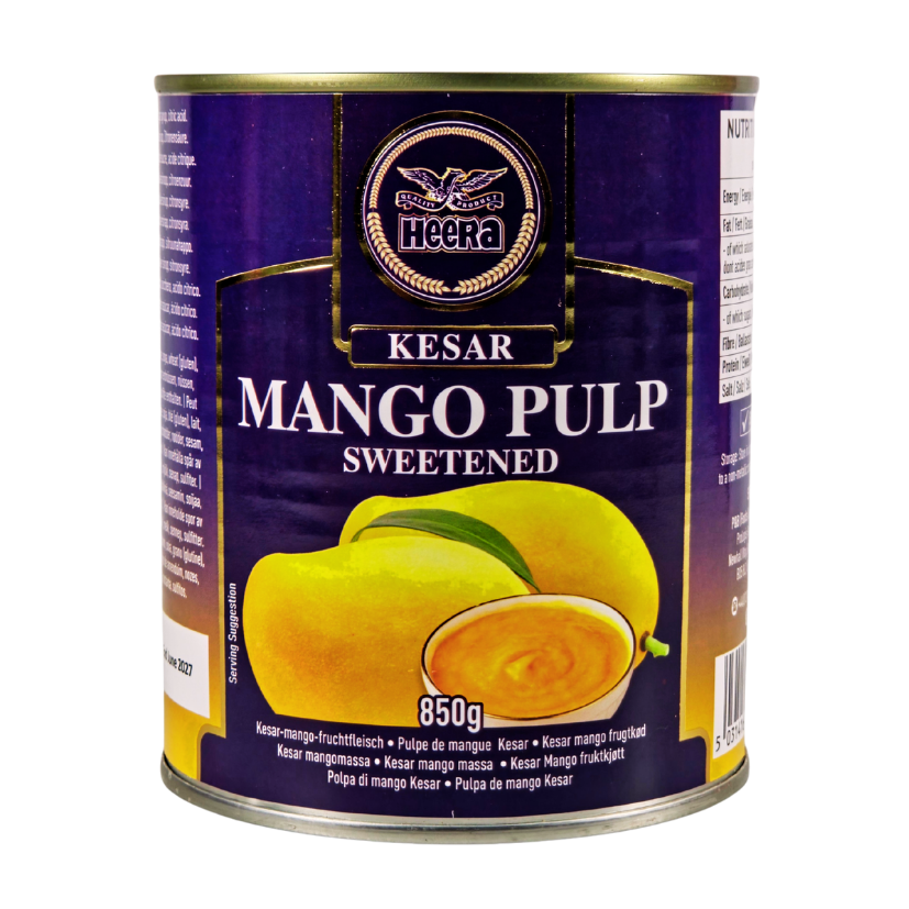[364] MANGO PULP KESAR 6*850G (HEERA)
