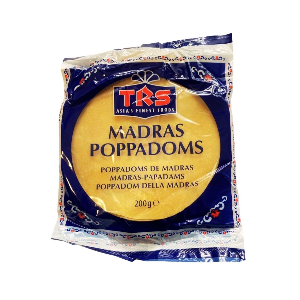 [939] MADRAS PLAIN PAPADAM 60X200G (TRS)