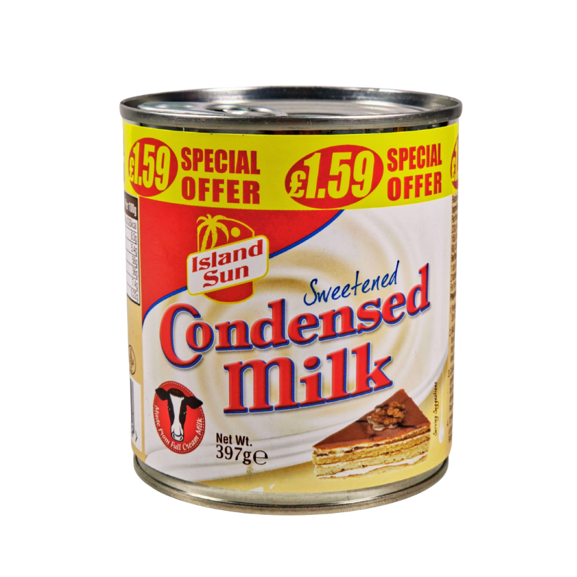 [155] CONDENSED MILK 12*397G (ISLAND SUN)