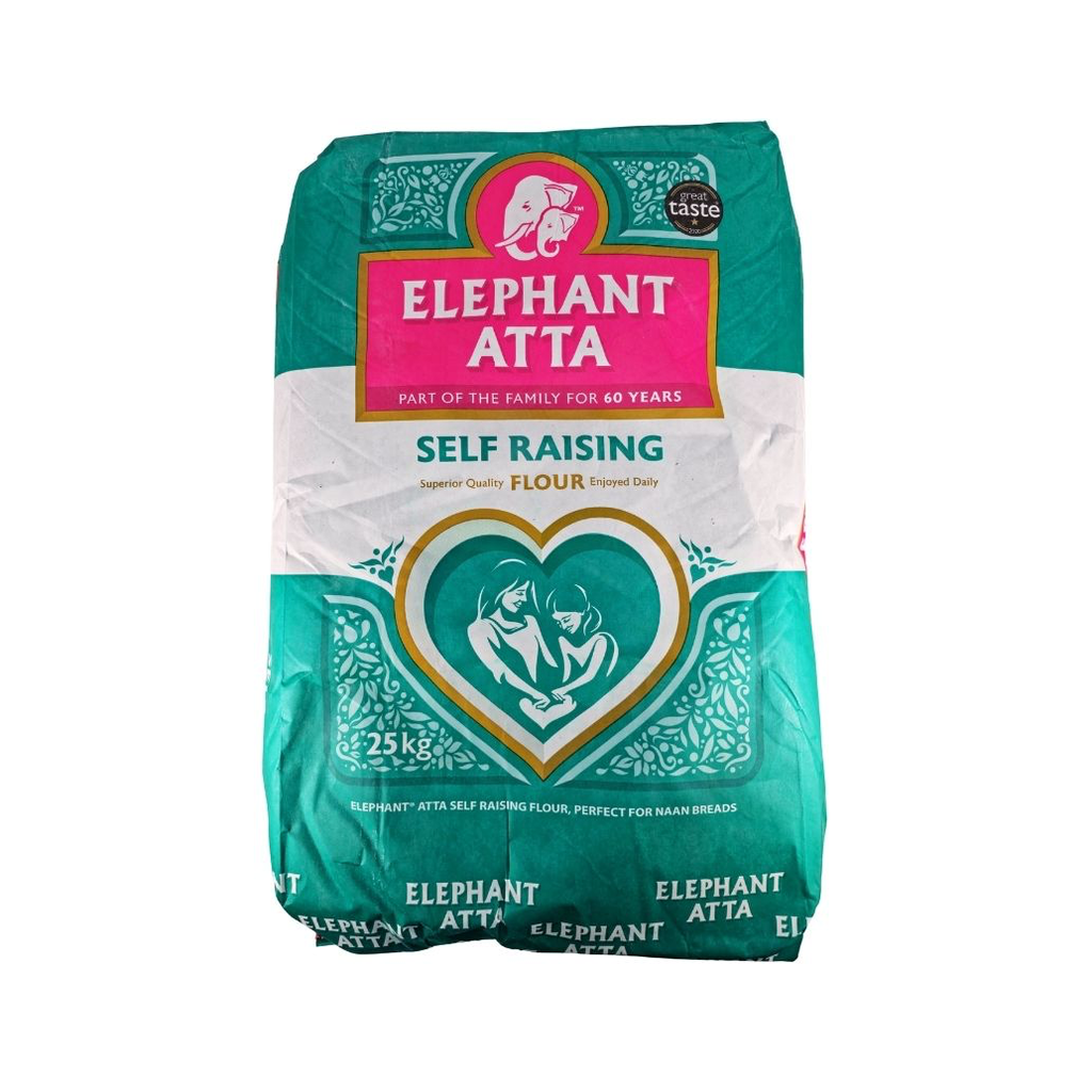 [526] SELF RAISING ATTA 25KG (ELEPHANT)