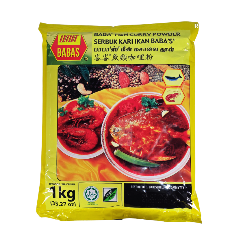 [24] BABAS FISH CURRY POWDER 1KG