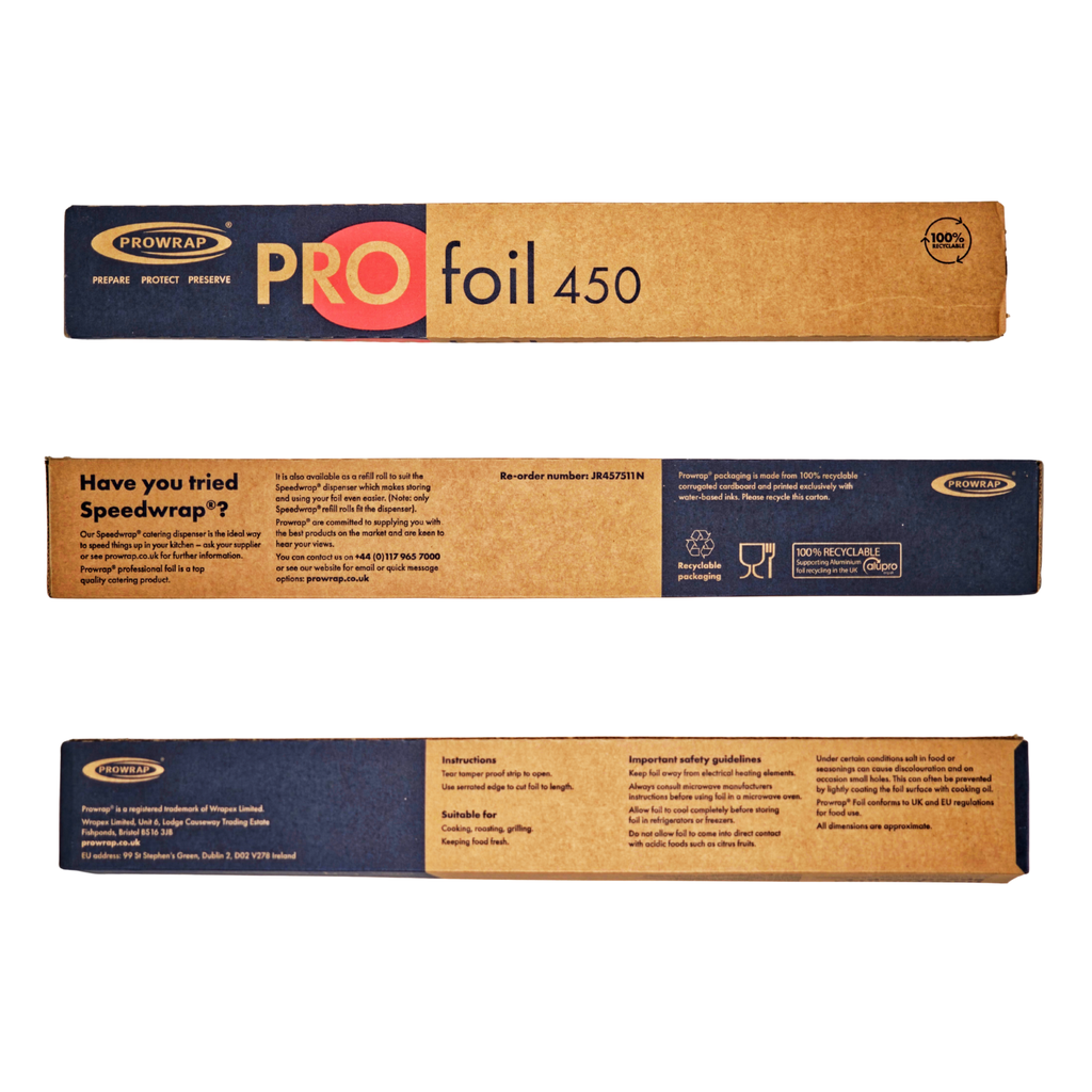 [712] CATERING FOIL 75M*450MM (6) (PROWRAP)