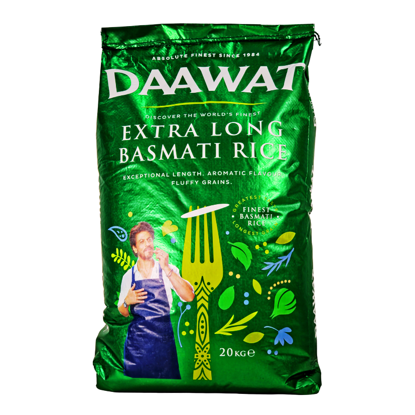 BASMATI EX LONG 20KG (DAAWAT)