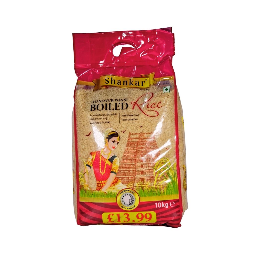 [759] PONNI BOILED 10KG £13.99 (SHANKAR)