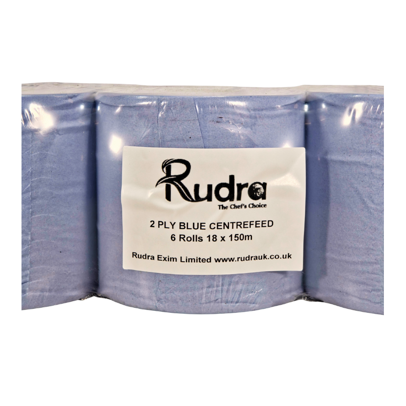 [58] BLUE ROLL EMBOSSED 2PLY 150M 6PCS