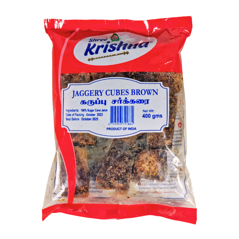 [837] JAGGERY CUBES BLACK 400G