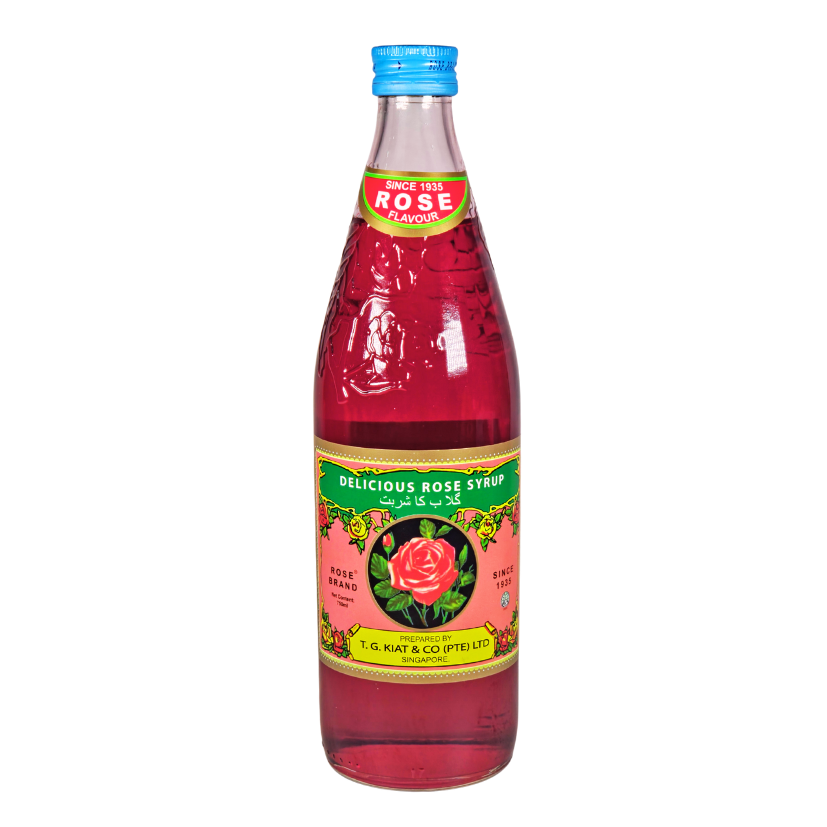 [478] ROSE SYRUP 750ML (12) (TG KIAT)