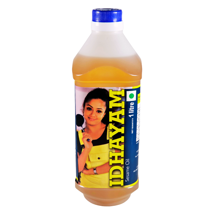 GINGELLY OIL 1LTR (12) (IDHAYAM)