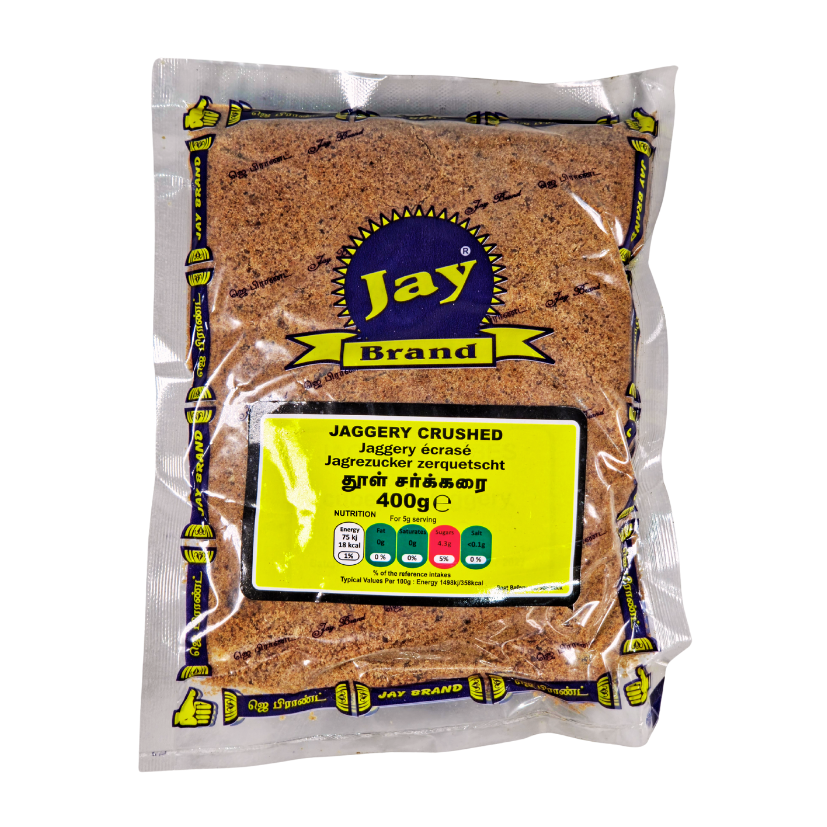 [296] JAGGERY CRUSHED WHITE 400G (25)