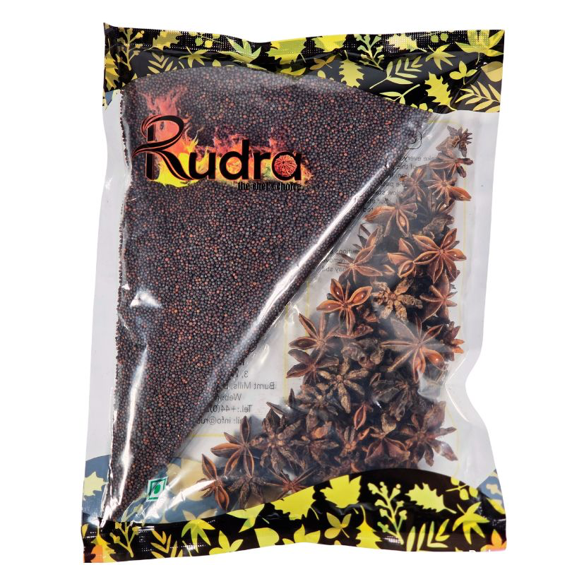 [1023] RUDRA MUSTARD SEEDS 200G & STAR ANISEEDS 50G (15)