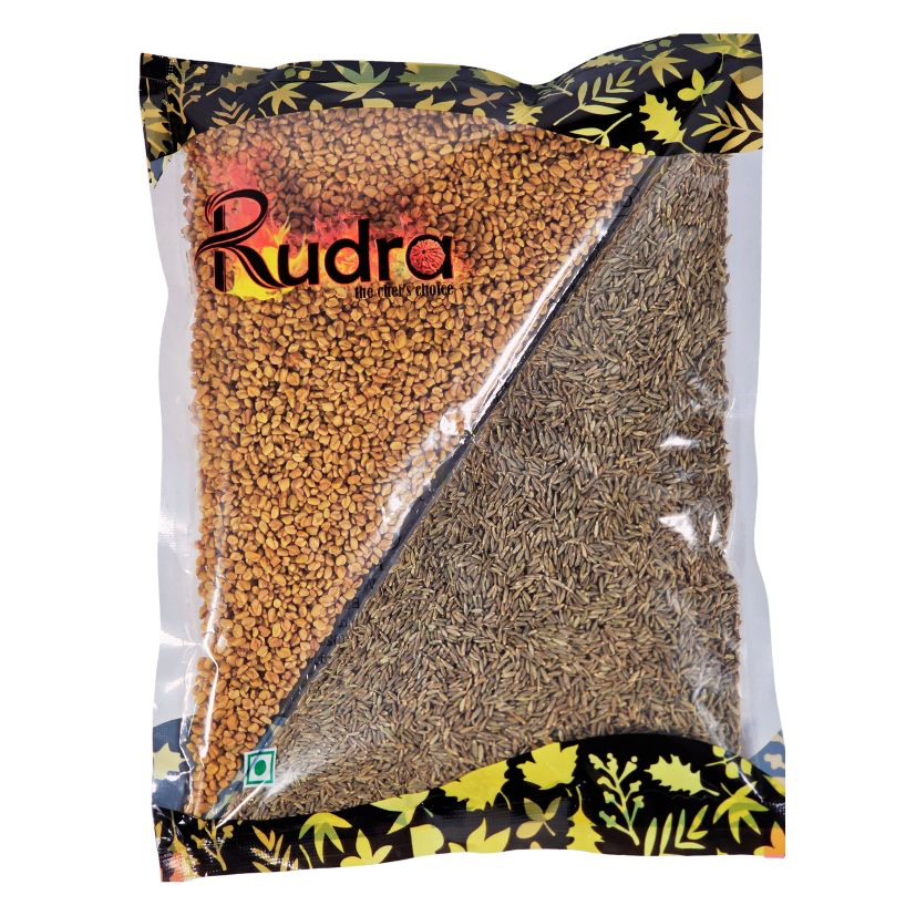 [1021] RUDRA FENUGREEK SEEDS 200G & CUMIN SEEDS 150G (15)