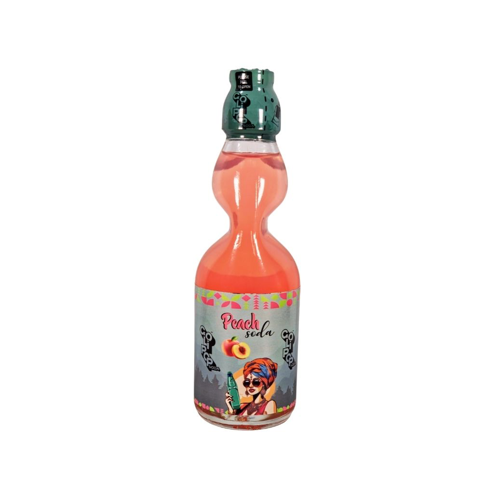 [1070] GOLI SODA 220ML (24) (PEACH)