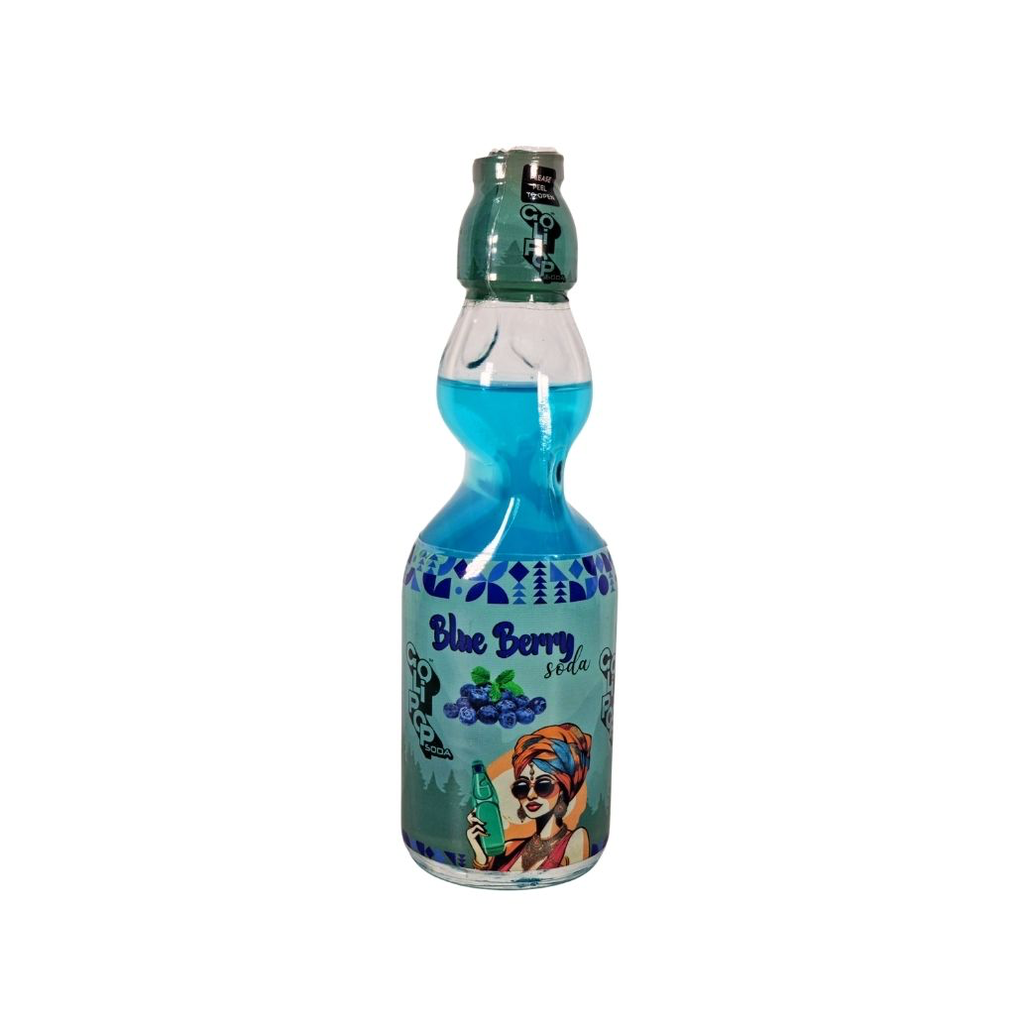 [1071] GOLI SODA 220ML (24) (BLUE BERRY)
